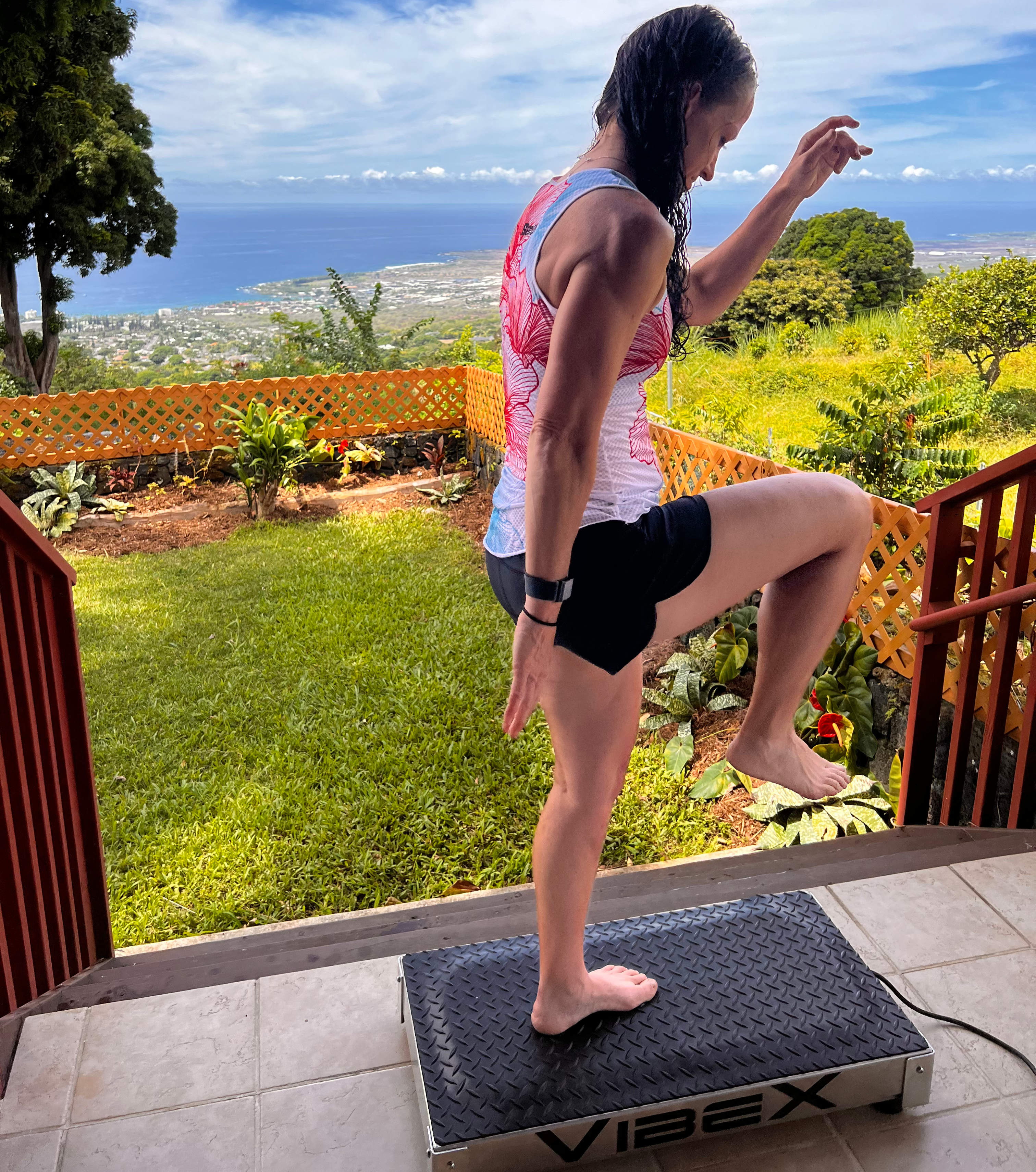 Kristen W. using Vibe-X plate